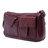 Secondhand Bottega Veneta Intrecciato Trimmed Multi Pocket Leather Shoulder Bag