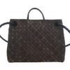 Secondhand Bottega Veneta Medium Suede Intrecciato Andiamo Bag