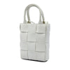 Secondhand Bottega Veneta Mini Maxi Nappa Intrecciato North South Casette Tote