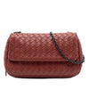 Secondhand Bottega Veneta Mini Nappa Intrecciato Expandable Chain Flap Crossbody