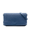 Secondhand Bottega Veneta Nappa Intrecciato Flap Crossbody