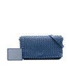 Secondhand Bottega Veneta Nappa Intrecciato Flap Crossbody