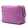 Secondhand Bottega Veneta Nappa Intrecciato Nodini Double Zip Crossbody