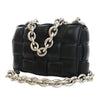 Secondhand Bottega Veneta Nappa Intrecciato Padded Chain Cassette Satchel