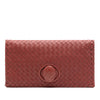 Secondhand Bottega Veneta Nappa Intrecciato Turn Lock Clutch