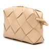 Secondhand Bottega Veneta Small Lambskin Intreccio Cassette Camera Bag