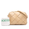 Secondhand Bottega Veneta Small Lambskin Intreccio Cassette Camera Bag