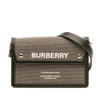 Secondhand Burberry Canvas Horseferry Note Crossbody