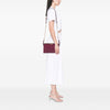 Secondhand Burberry Grain Check Embossed Leather Peyton Crossbody