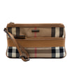 Secondhand Burberry House Check Canvas Wristlet Clutch