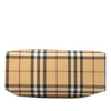 Secondhand Burberry House Check Coated Canvas Tote