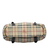 Secondhand Burberry Large Haymarket Check Coated Canvas Northfield Satchel