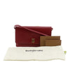 Secondhand Burberry Leather TB Wallet On Strap