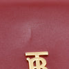Secondhand Burberry Leather TB Wallet On Strap