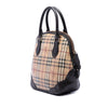 Secondhand Burberry Medium Haymarket Check Coated Canvas Orchard Bowling Bag