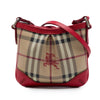 Secondhand Burberry Mini Haymarket Check Coated Canvas Hartham Crossbody
