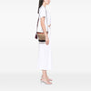 Secondhand Burberry Mini Mega Check Canvas Ashby Tassel Bucket Bag