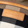Secondhand Burberry Mini Mega Check Canvas Ashby Tassel Bucket Bag