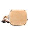 Secondhand Burberry Mini Mega Check Canvas Ashby Tassel Bucket Bag