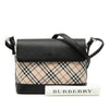 Secondhand Burberry Nova Check Canvas Crossbody