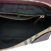 Secondhand Burberry Small Haymarket Check Nylon and Leather Dickens Crossbody