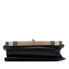 Secondhand Burberry Small Leather and House Check Canvas Derby Macken Crossbody