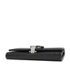 Secondhand Bvlgari Grained Calfskin Logo Clip Key Case