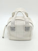 Secondhand Chanel Choco Bar White Cavier Handbag