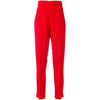 Moschino Red High Waist Trousers - '90s Second hand