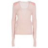 Viktor & Rolf Pink Silk Sweater - 2010s Second hand