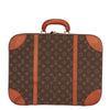 Louis Vuitton Brown Monogram Leather Luggage - '70s Second hand