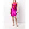 Gianfranco Ferré Fuchsia and Red Silk Dress - '90s Second hand