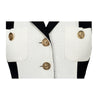 Secondhand Moschino Cheap and Chic Coin Belt Jacket and Skirt Set