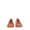 Salvatore Ferragamo Orange Leather Flats - '90s Second hand