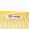 Genny Yellow Striped Silk Shirt - 2000s Second hand