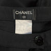 Secondhand Chanel Black Wool Straight Trousers - 2000s