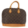 Louis Vuitton Alma Handbag Monogram Canvas