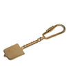 Celine Gold Plated Triomphe Key Chain Secondhand