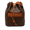 Secondhand Celine Macadam Coated Canvas Drawstring Bucket Bag