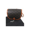 Secondhand Celine Medium Triomphe Coated Canvas Folco Crossbody