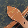 Secondhand Celine Medium Triomphe Coated Canvas Folco Crossbody
