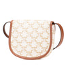 Secondhand Celine Mini Triomphe Coated Canvas Besace Crossbody