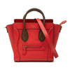 Secondhand Celine Nano Bicolor Leather Luggage Tote