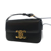 Secondhand Celine Shiny Calfskin Triomphe Claude Shoulder Bag