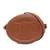 Secondhand Celine Small Calfskin Cuir Triomphe Oval Crossbody