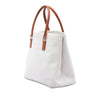 Secondhand Celine Small Canvas Logo Print Horizontal Cabas Tote