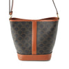 Secondhand Celine Small Triomphe Coated Canvas Bucket Bag