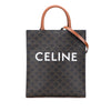 Secondhand Celine Small Triomphe Coated Canvas Vertical Cabas Tote