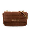 Secondhand Celine Suede Monochrome Shoulder Bag