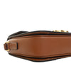 Secondhand Celine Teen Triomphe Coated Canvas and Calfskin Triomphe Crossbody